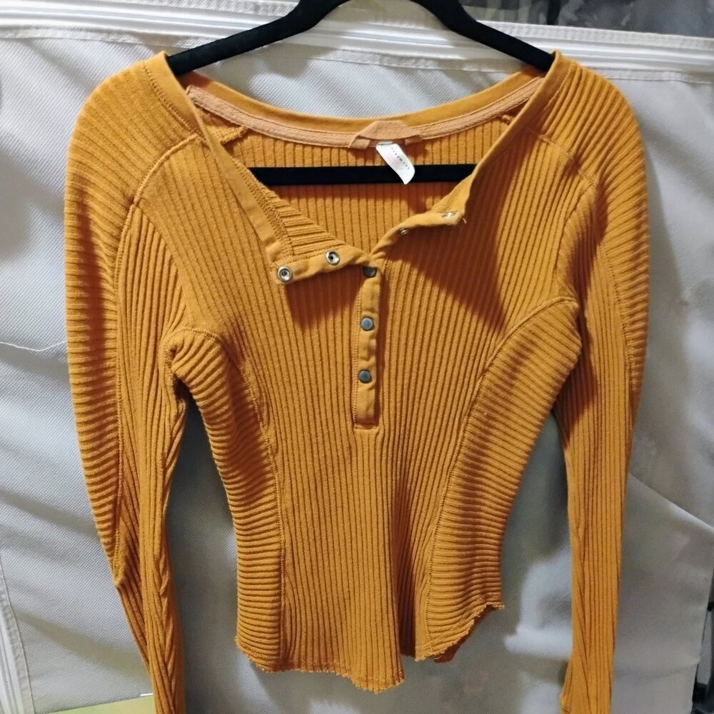 Free People Movement Shirt Sweater Top